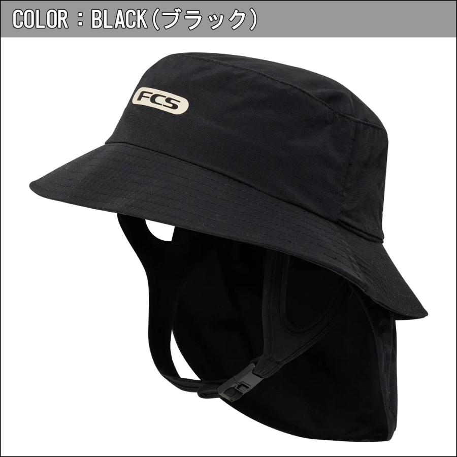 サーフハット ビーチハット 24 FCS ESSENTIAL SURF BUCKETHAT 帽子 アウトドア サーフィン 水陸両用 日焼け対策 エッセンシャルサーフバケットハット 日本正規品｜stradiy｜08