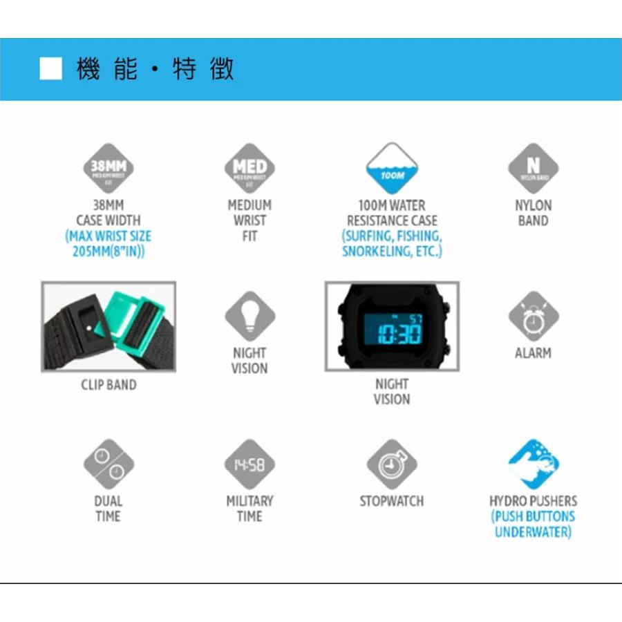 Freestyle フリースタイル 腕時計 SHARK CLASSIC CLIP Jelly Bean Collection シャーク クラシック クリップ 防水時計 ユニセックス サーフィン 日本正規品の画像