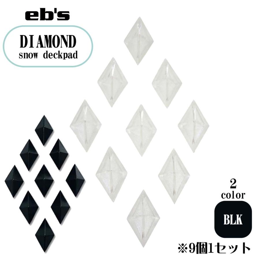 eb's（エビス） 25/26 スノー デッキパッド クリア ダイアモンド 超