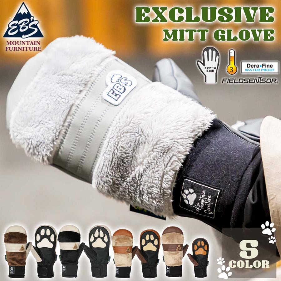 eb's 24/25 エビス グローブ EXCLUSIVE MITT GLOVE 手袋 スノボ eb's 24/25 エビス グローブ EXCLUSIVE MITT GLOVE 手袋 スノボ
