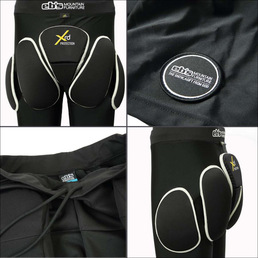 eb's（エビス） 25/26 スノー プロテクター ショート丈 スリム ボトム