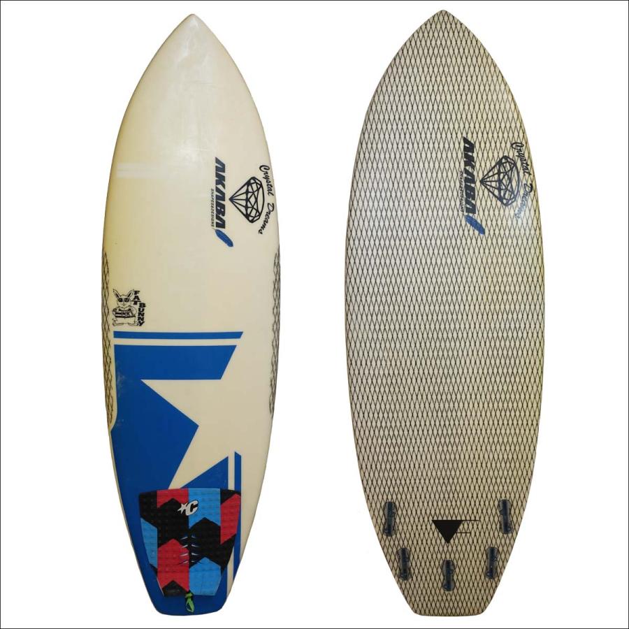 【中古サーフボード】バニーヒップ5’7 中古】 サーフボード ショートボード EPS CRYSTAL DREAMS FAT BUNNY 5
