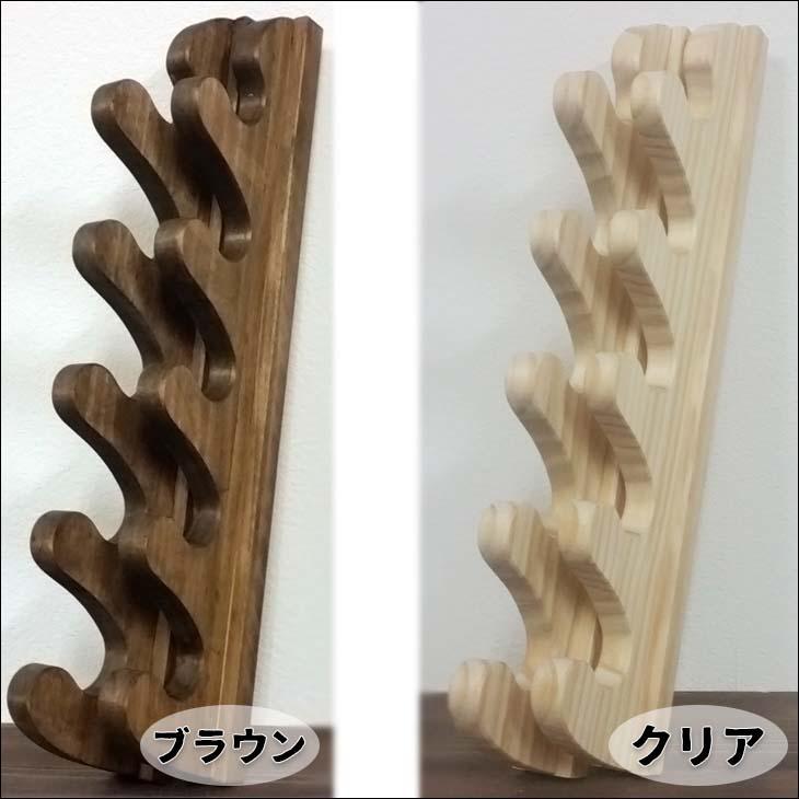 壁に傷をつけないホチキス取付けイージーラック for ロッド 5本掛けクリア AQUARIDEO アクアリデオ イージーラック for ロッド ゴルフクラブ