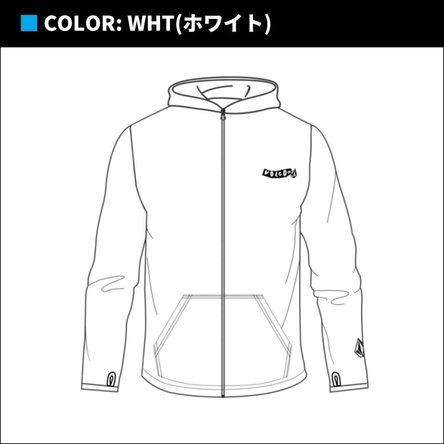 VOLCOM（ボルコム） 25 VOLCOM 長袖 ラッシュガード パーカー フード