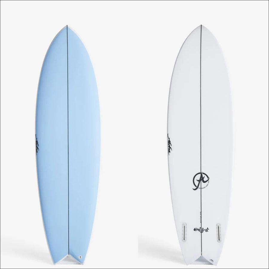26 ALOHA SURFBOARDS アロハ サーフボード KEEL FISH 5'10 PU 2fin