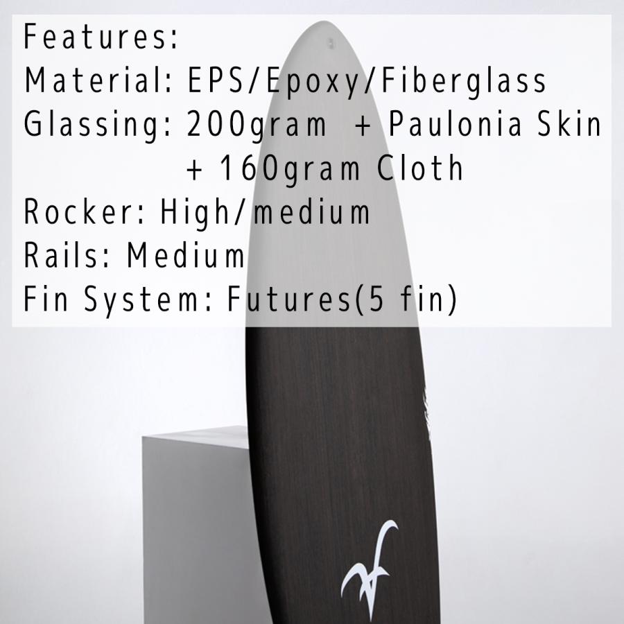 26 ALOHA SURFBOARDS アロハ サーフボード SKEGG 6'2 FUTURES EPS