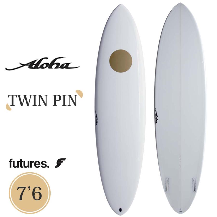 サーフボード ALOHA Surfboards アロハ TWIN PIN 7'2