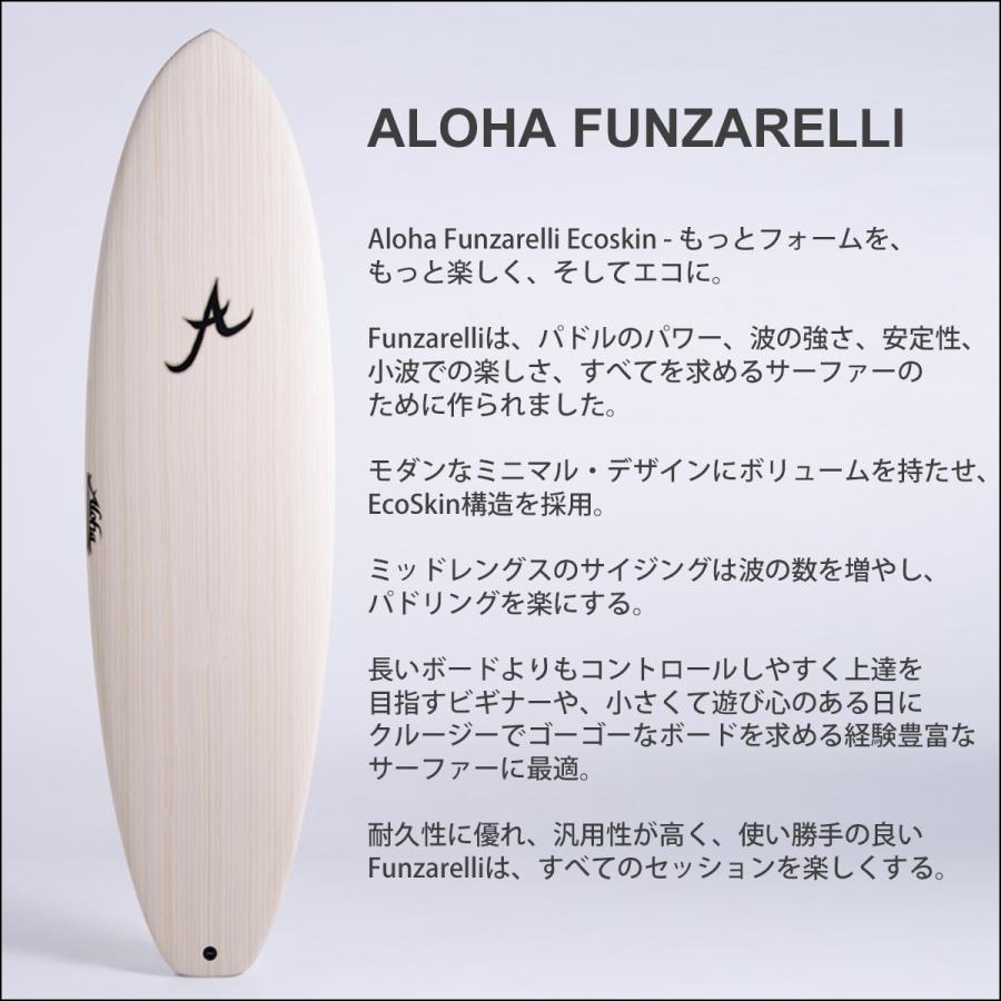 25 ALOHA SURFBOARDS アロハ サーフボード FUNZARELLI 6'10 EPS