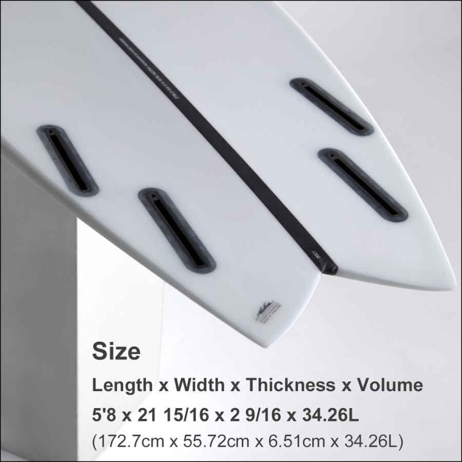 【新品】サーフボード　5’8 EPS ESSENCE FISH FIVE COLOR 5'8｜フィッシュボード | KAISERS SURF