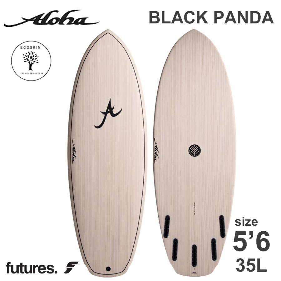 Aloha 「BLACK PANDA 5'6\"」EPS中古ボード Aloha 「BLACK PANDA 5'6