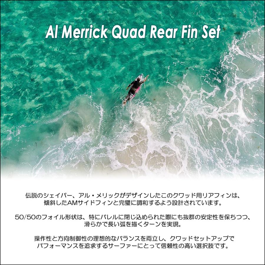 FCS 26 FCS2 フィン AM PC アルメリック クアッドリア Al Merrick Quad