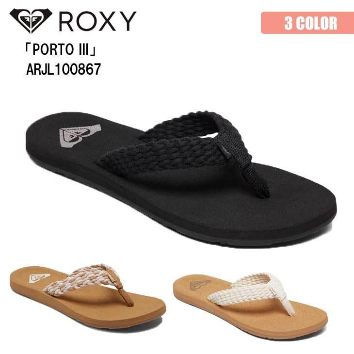 ROXY（ロキシー） 22 ROXY ビーチサンダル PORTO III ヘリテージアート