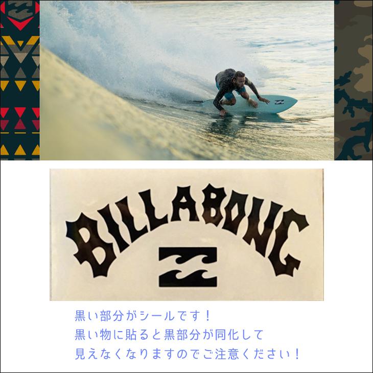 BILLABONG（ビラボン） シール カッティングステッカ− ロゴステッカー