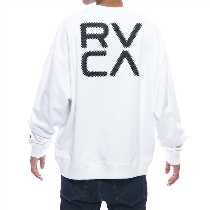 RVCA ルーカ トレーナー 冬物ビッグロゴ 裏起毛 RVCA ルーカ メンズ BIG CR トレーナー スウェット 裏起毛 ロゴ
