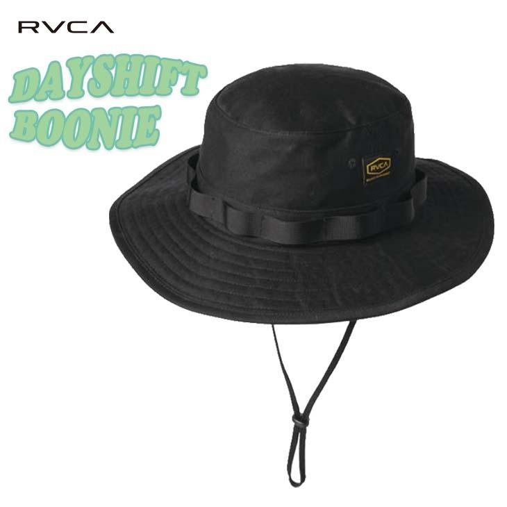 2022年6月下旬出荷 予約 激安人気新品 22 RVCA ルーカ ハット DAYSHIFT BOONIE 帽子 2022春夏 最大58％オフ フィット BC041923 メンズ ブーニー構造 BC041-923 日本正規品