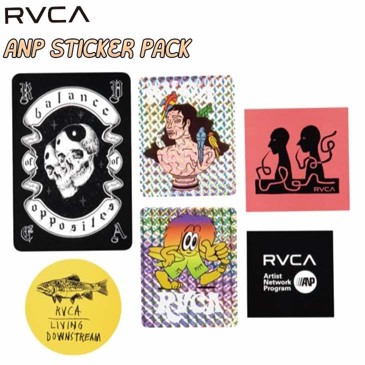 RVCA（ルーカ） 22 RVCA ステッカー ANP STICKER PACK ステッカー
