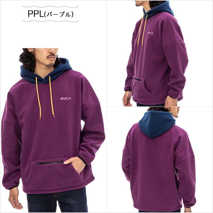RVCA（ルーカ） 22-23 RVCA パーカー DOUBLE FLEECE HOODIE メンズ