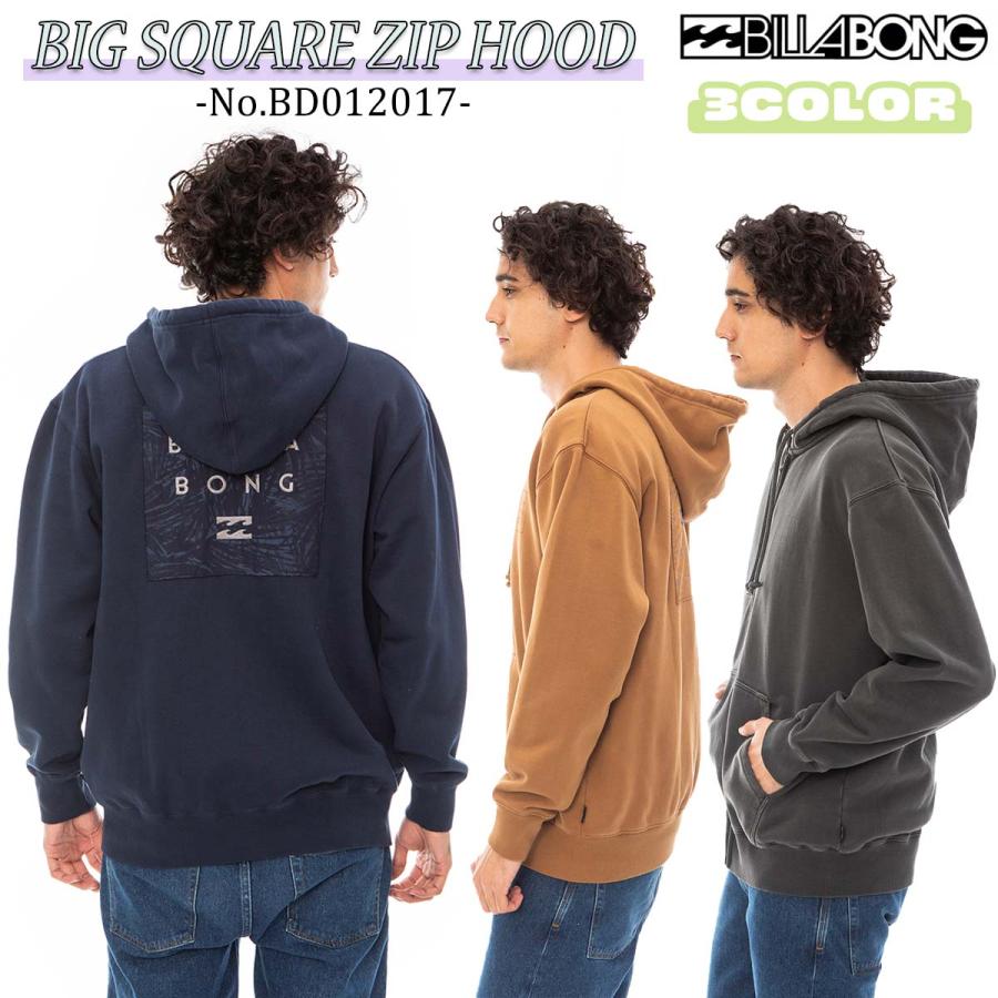 BILLABONG（ビラボン） 23 BILLABONG パーカー BIG SQUARE ZIP HOOD