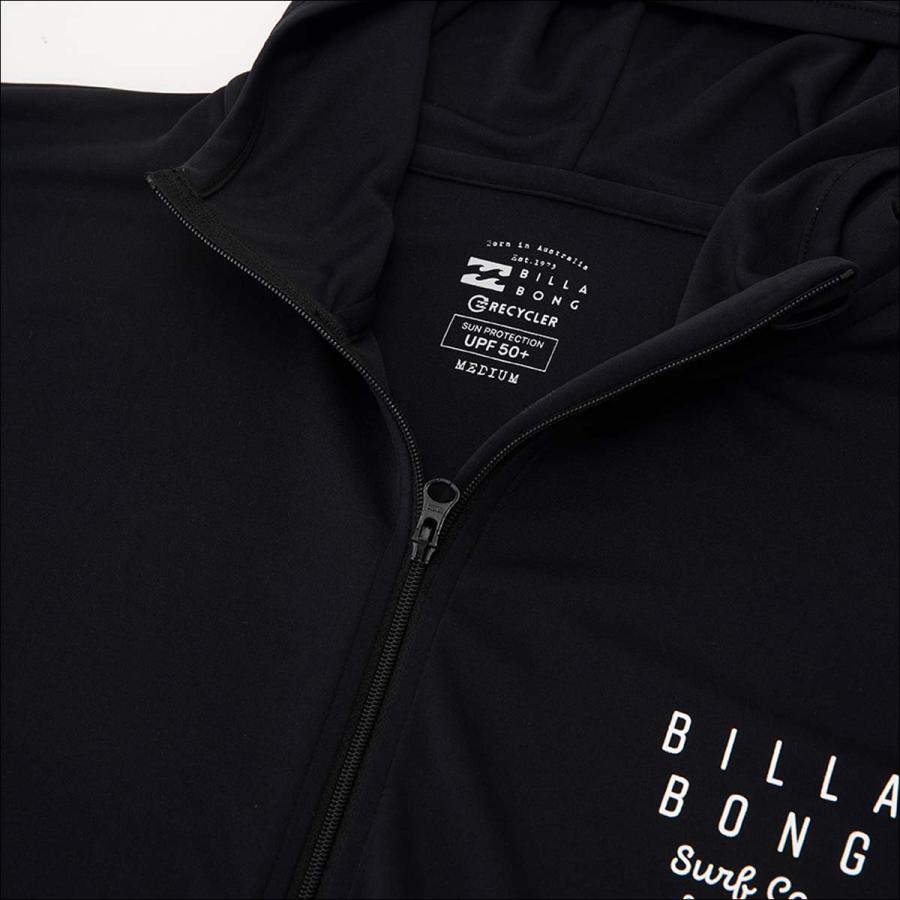 24 SS BILLABONG ビラボン ラッシュ LOOSE ZIP UP HOODED RASHGUARD  パーカー UVカット レディース BE013862 日本正規品｜stradiy｜09