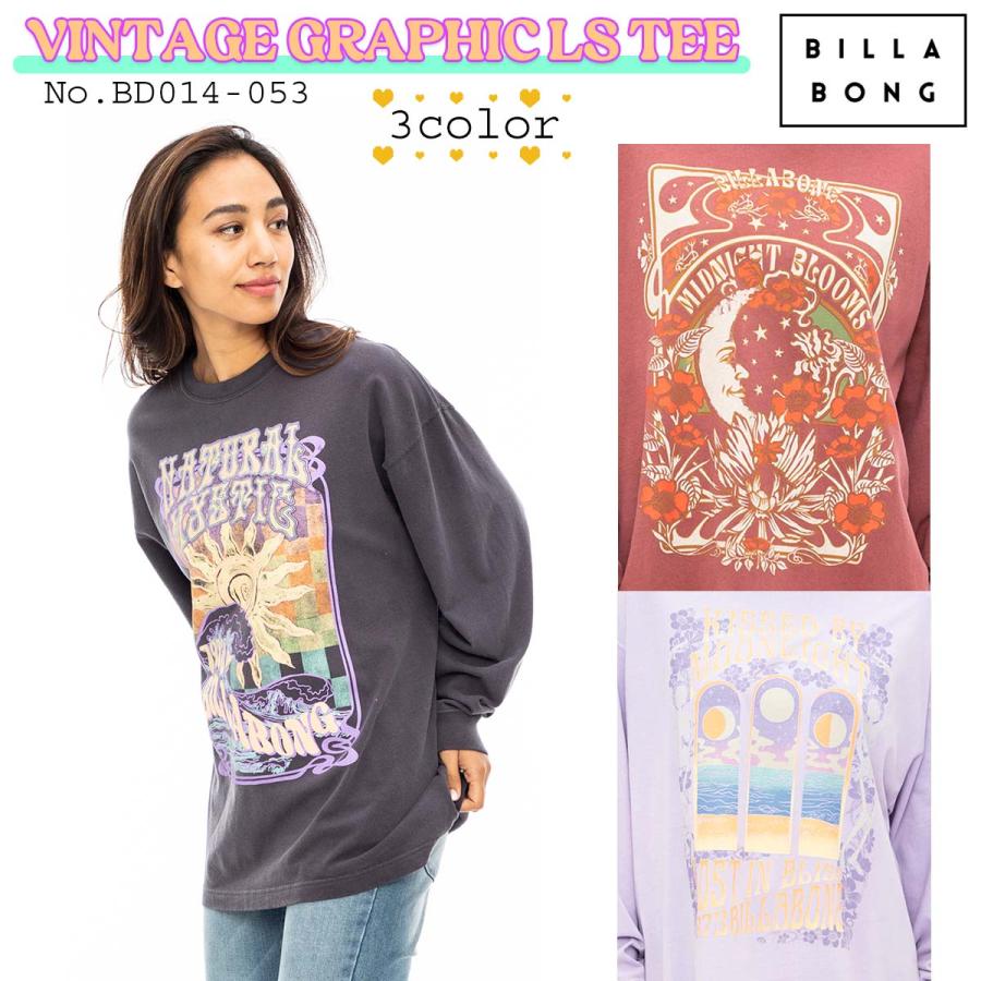 BILLABONG（ビラボン） 23 BILLABONG ロンT VINTAGE GRAPHIC LS TEE