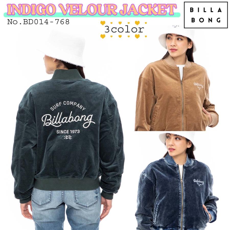 BILLABONG（ビラボン） 23 BILLABONG ジャケット INDIGO VELOUR JACKET 