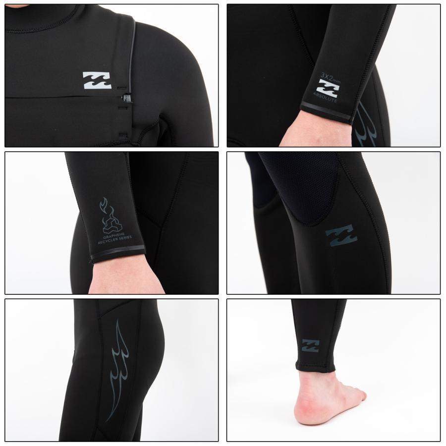 Billabongビラボン新品 ウェットスーツフルスーツ マリンスポーツ 黒M BILLABONG ウェットスーツ フルスーツ ビラボン 25 FULLSUITS 3