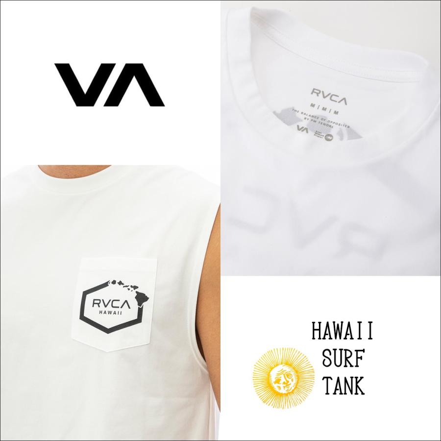 RVCA（ルーカ） 23 SS RVCA ラッシュタンク HAWAII SURF TANK ラッシュ