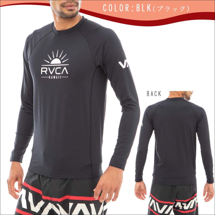 RVCA（ルーカ） 23 SS RVCA ラッシュガード SUNNY HAWAII LS RASHGUARD