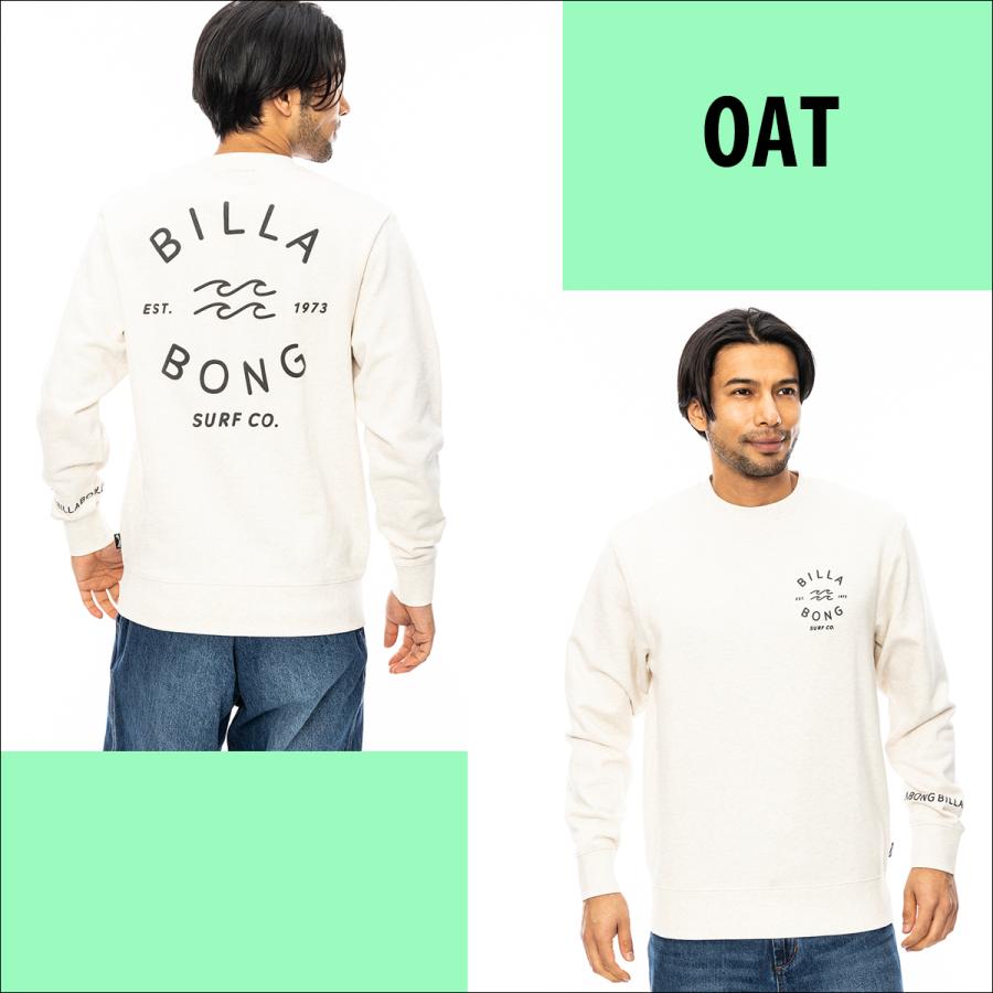 BILLABONG（ビラボン） 24 BILLABONG トレーナー ONE TIME ロング