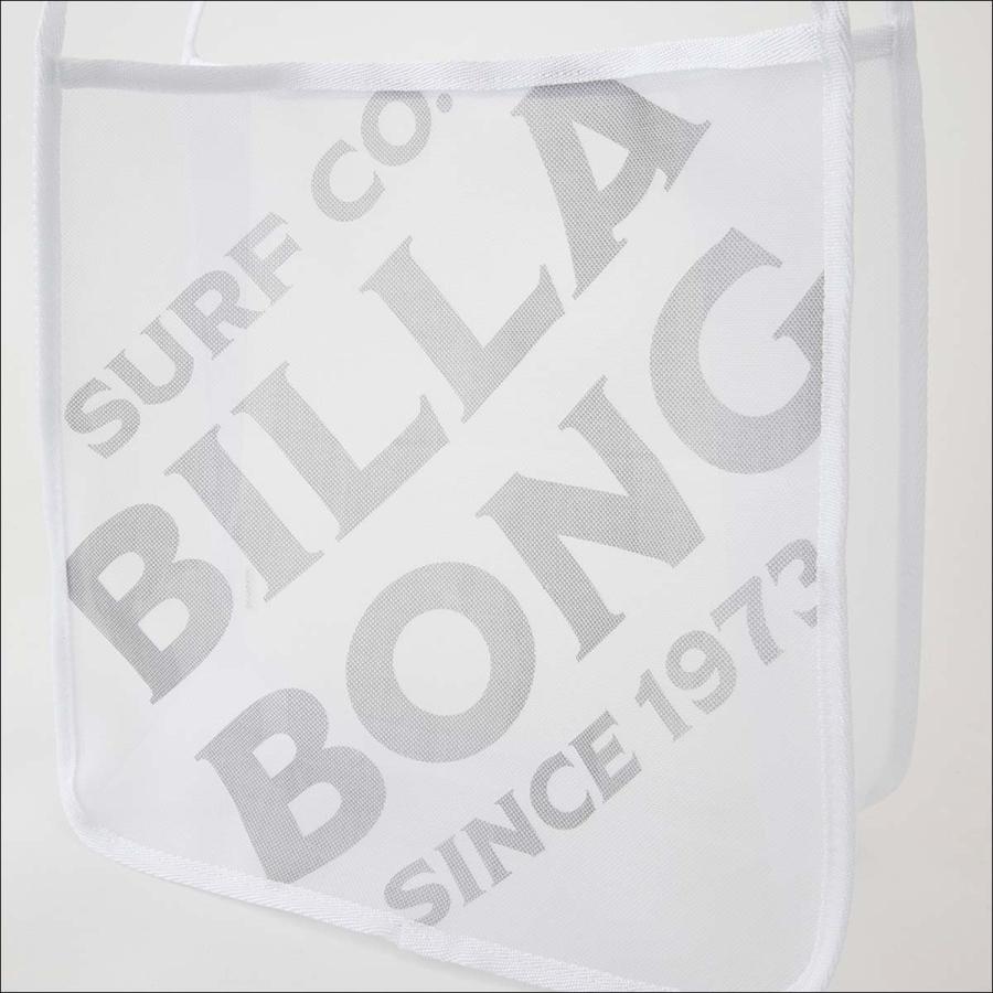 24 SS BILLABONG ビラボン ショルダーバッグ MESH SHOULDER BAG メッシュ 鞄 ロゴ入り レディース BE013903 日本正規品｜stradiy｜08