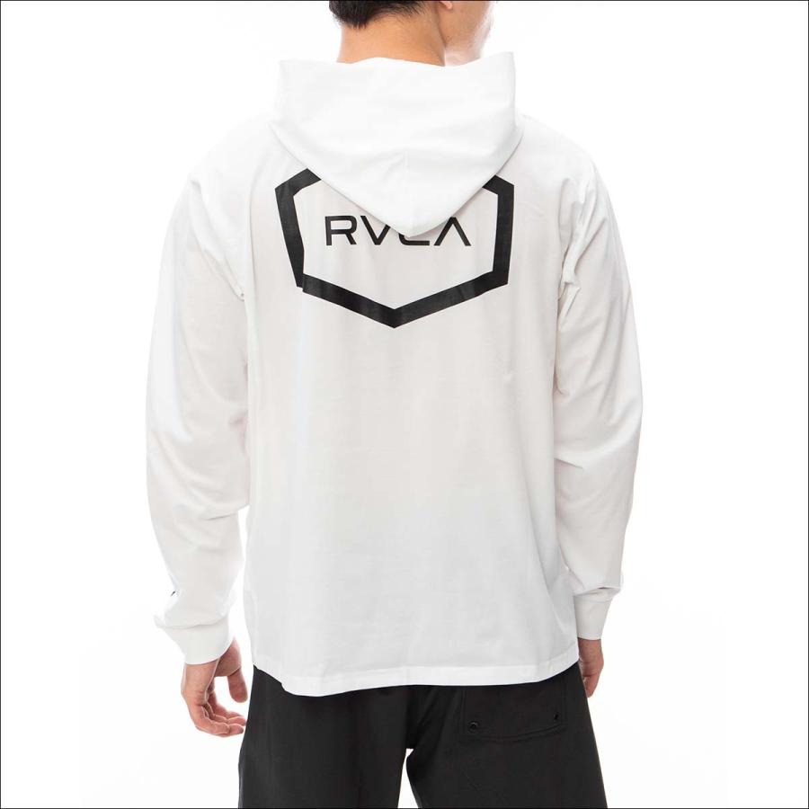 24 SS RVCA ルーカ ラッシュガード 長袖 ラッシュパーカー フーディー 