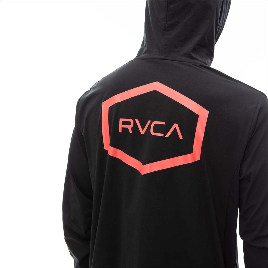 24 SS RVCA ルーカ ラッシュガード 長袖 ラッシュパーカー フーディー 
