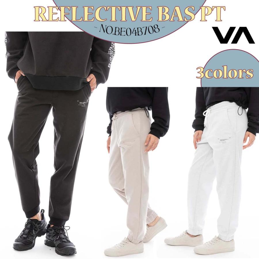 24 FW RVCA ルーカ パンツ REFLECTIVE BAS PT ズボン ロンパン ロングパンツ スウェット セットアップ ボトムス 撥水 裏起毛 メンズ 2024年秋冬 品番 BE04B708 日本正規品 RVCA（ルーカ） 24 FW RVCA パンツ REFLECTIVE BAS PT ズボン ロンパン