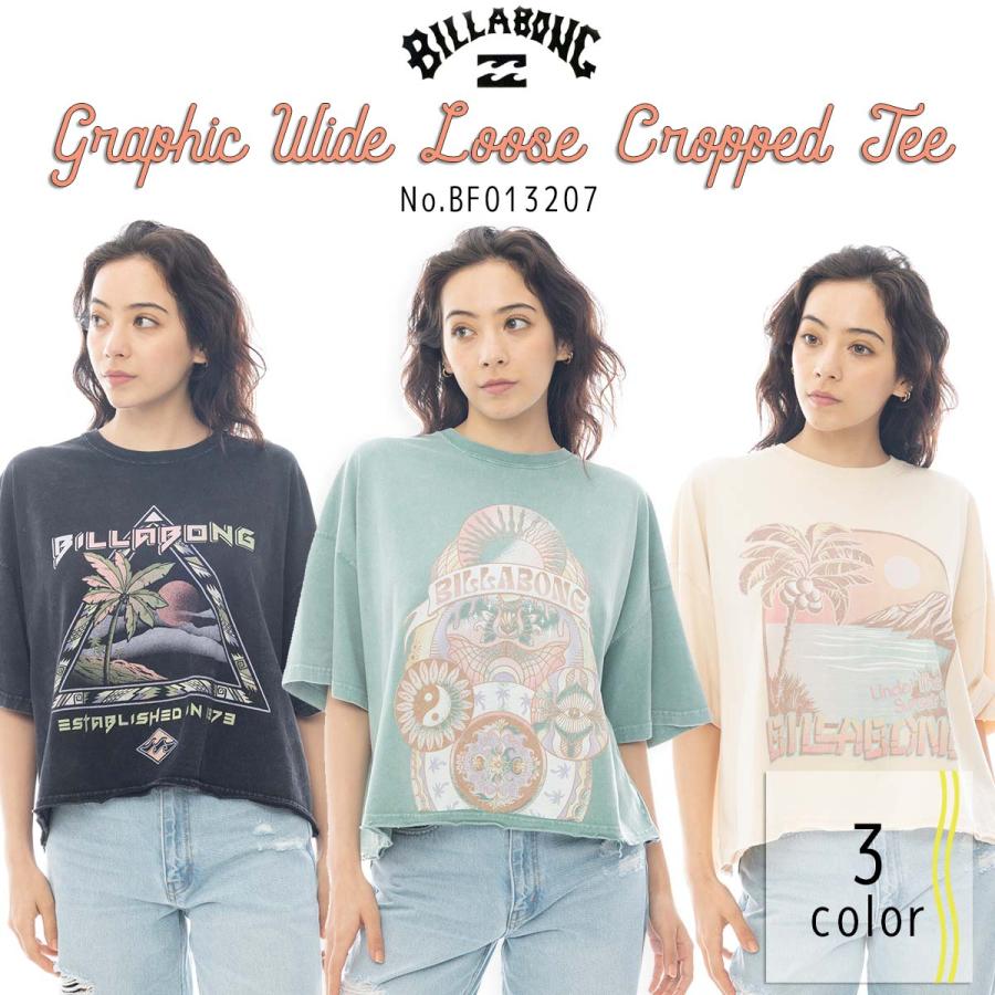 BILLABONG 25 SS ビラボン Tシャツ 半袖 クロップド丈 ショート BILLABONG 25 SS ビラボン Tシャツ 半袖 クロップド丈 ショート