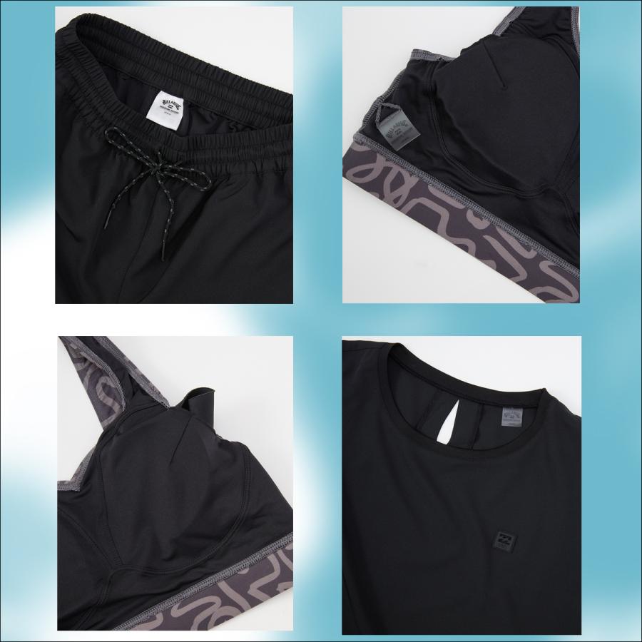 【BILLA BONG】ビキニ、ショートパンツ3点セット BILLABONG 25 SS ビラボン 水着 3点セット ビキニ Tシャツ