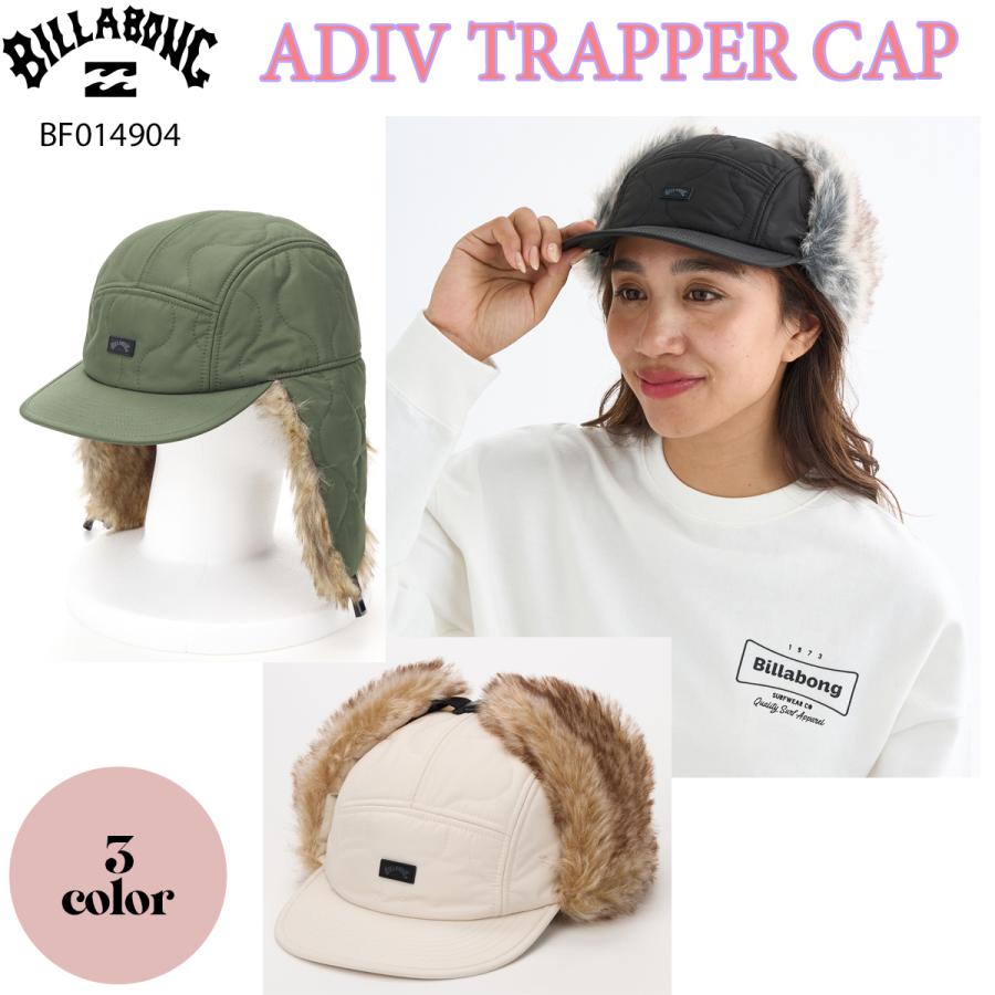BILLABONG（ビラボン） 25 FW BILLABONG キャップ ADIV TRAPPER CAP