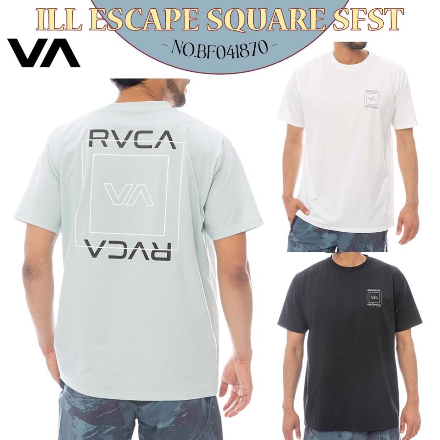 ルーカ　ラッシュガード　Sサイズ RVCA/ルーカ メンズ半袖ラッシュガード S/S RASHGUARD BLACK UVA