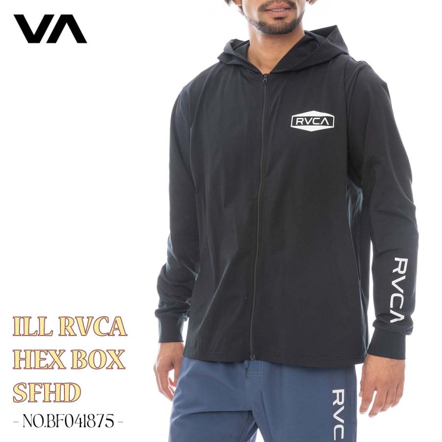 RVCA（ルーカ） 25 SS RVCA ラッシュガード 長袖 パーカー ラッシュ
