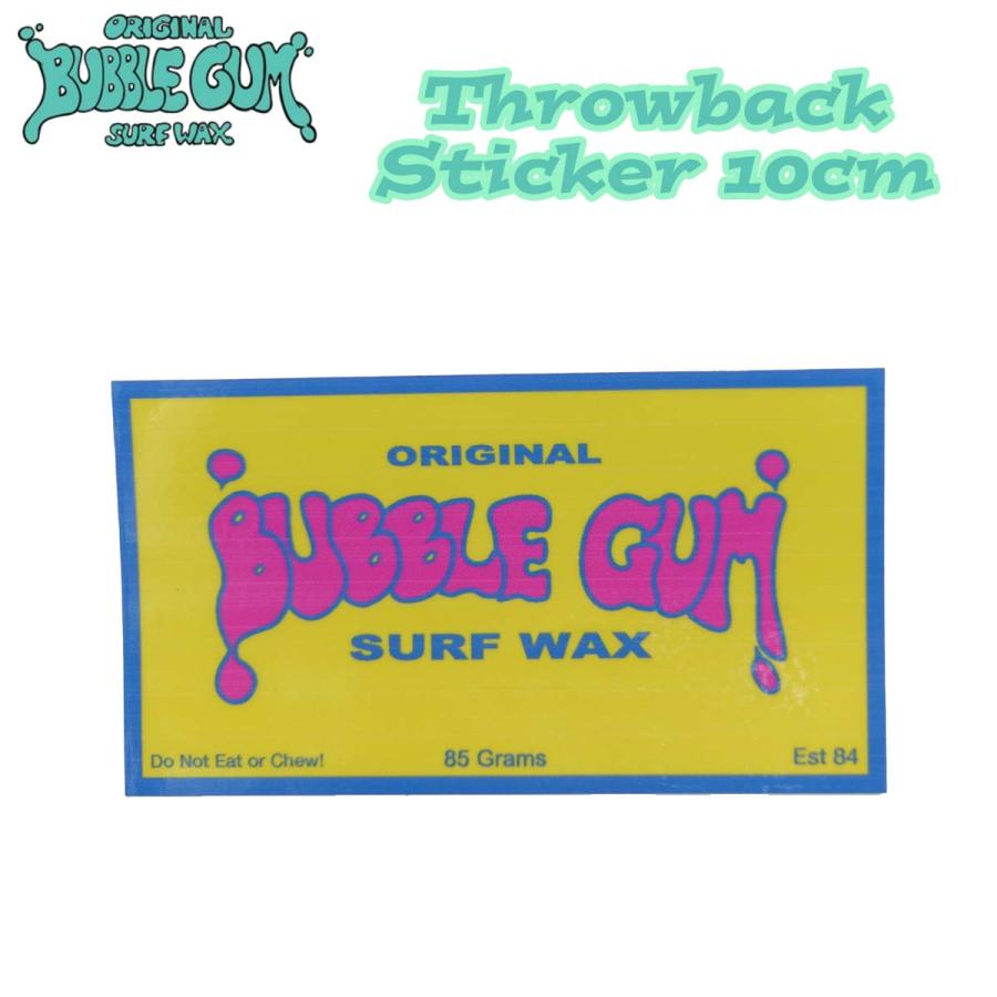 BUBBLE GUM バブルガム ステッカー Throwback Sticker シール