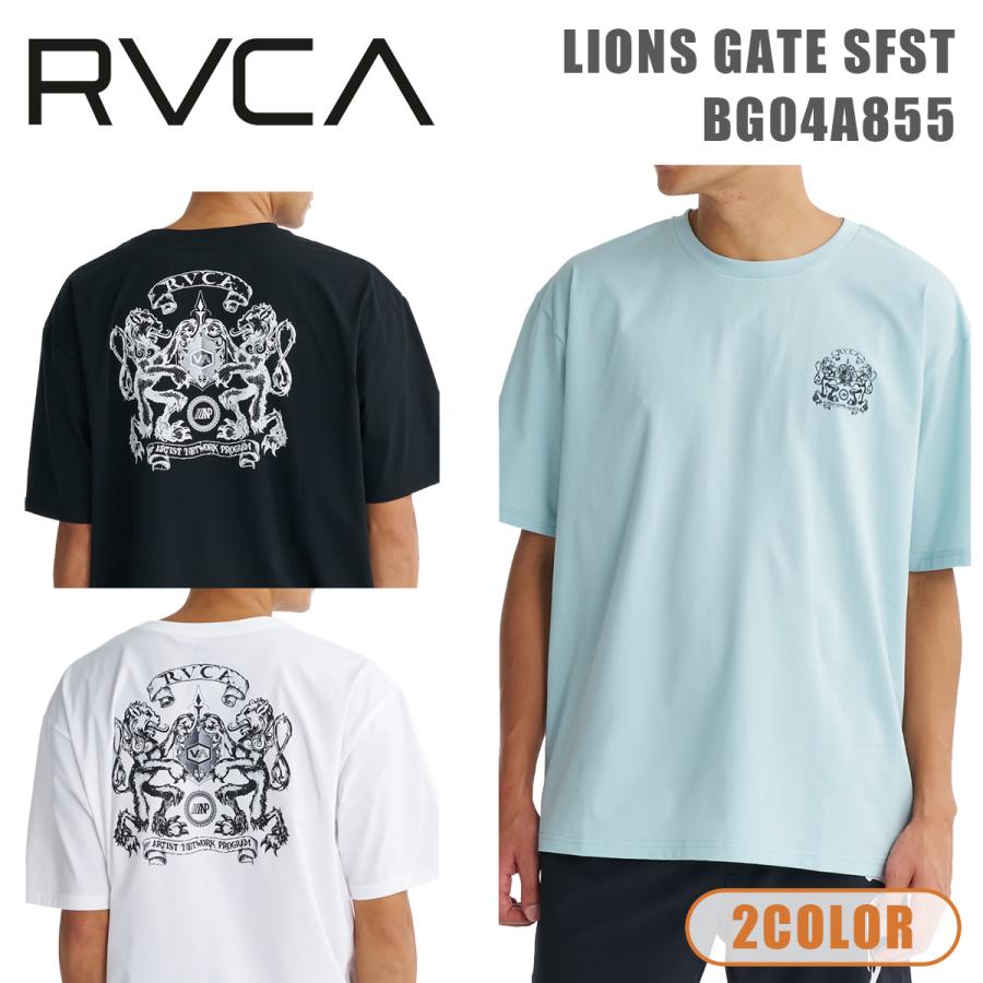 RVCA（ルーカ） 26 RVCA ラッシュガード Tシャツ LIONS GATE SFST 半袖