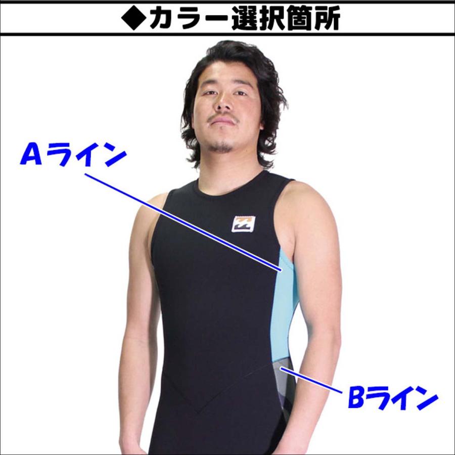 BILLABONG 25 SS ビラボン ロングジョン ウェットカスタム BACK ZIP