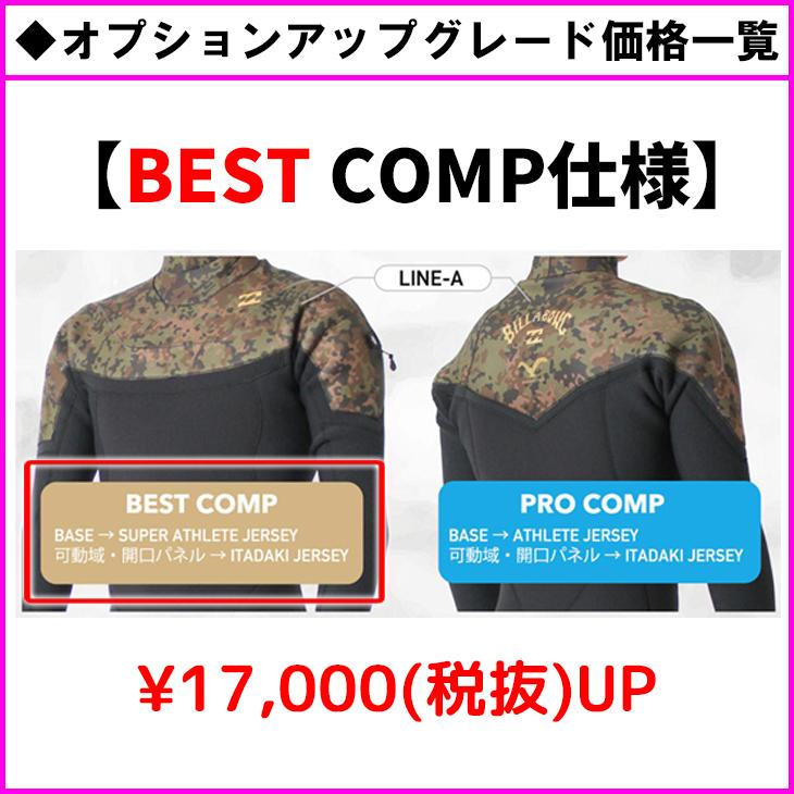 BILLABONG（ビラボン） 26 SS BILLABONG スプリング ウェットカスタム
