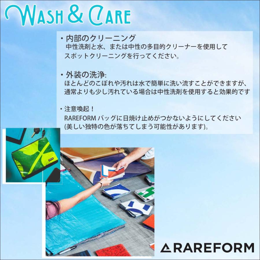 RAREFORM レアフォーム トートバッグ BLAKE TOTE 廃棄看板バッグ