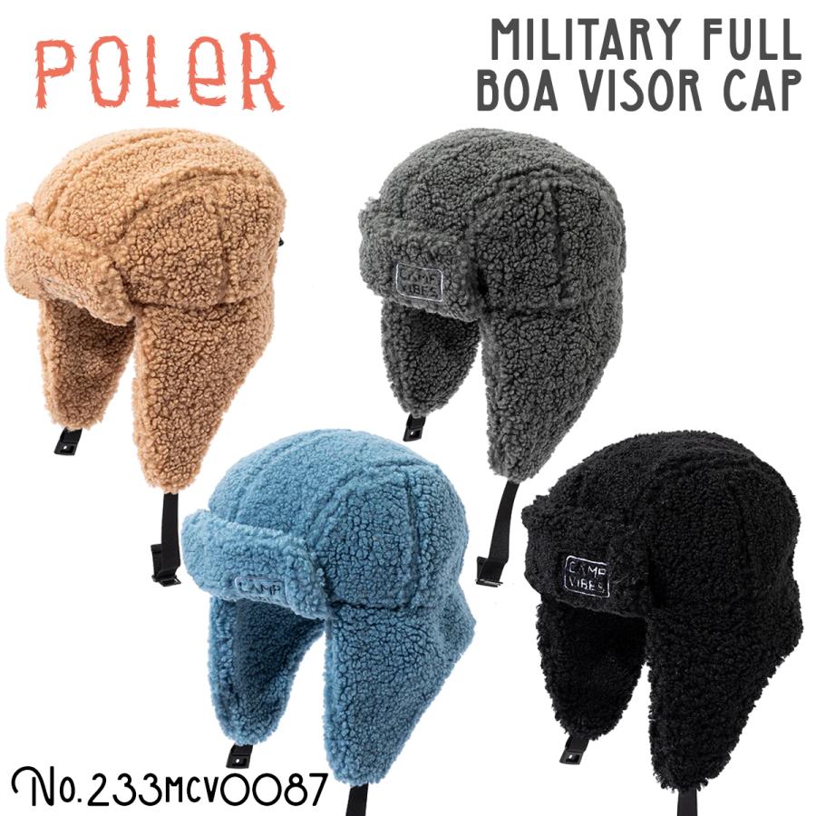 POLeR（ポーラー） 帽子 キャップ ボアキャップ ユニセックス 冬用