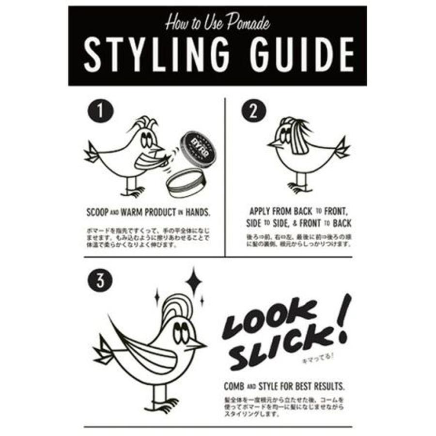 BYRD バード ヘアーポマード 95g ヘアーワックス ヘアスタイリング剤