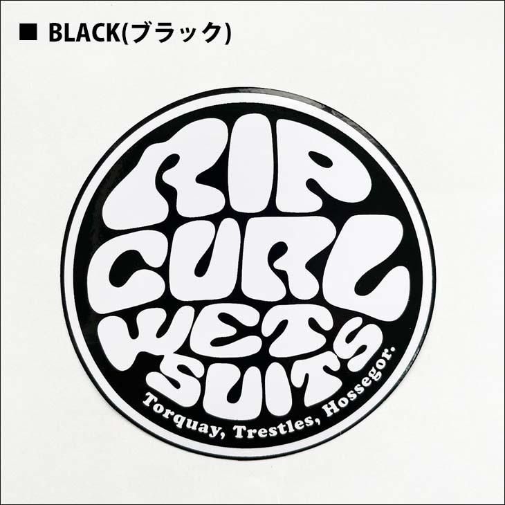 RIPCURL　リップカール　ステッカー RIP CURL（リップカール） ステッカー WETSUIT ステッカー 10cm WET