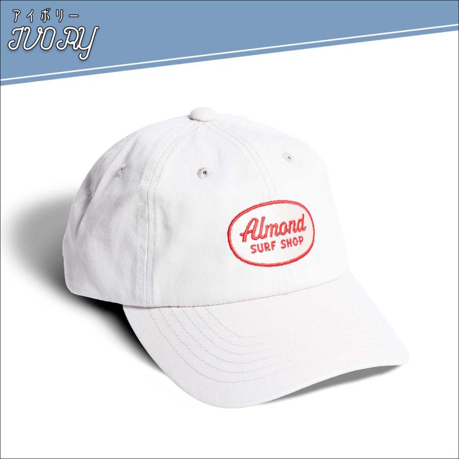 24 SS Almond アーモンド キャップ OVAL LOGO 帽子 ハット CAP カジュアル シンプル メンズ 2024年春夏 CA9004 日本正規品｜stradiy｜05