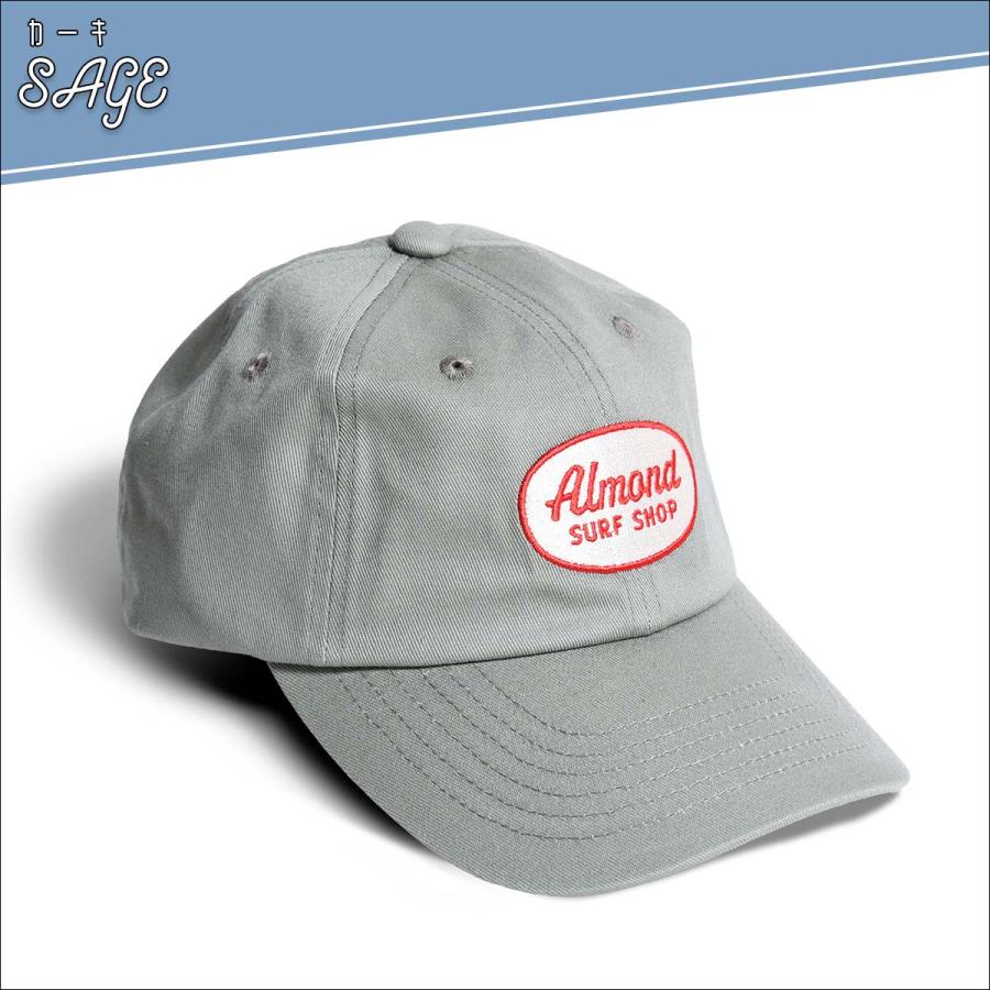 24 SS Almond アーモンド キャップ OVAL LOGO 帽子 ハット CAP カジュアル シンプル メンズ 2024年春夏 CA9004 日本正規品｜stradiy｜07