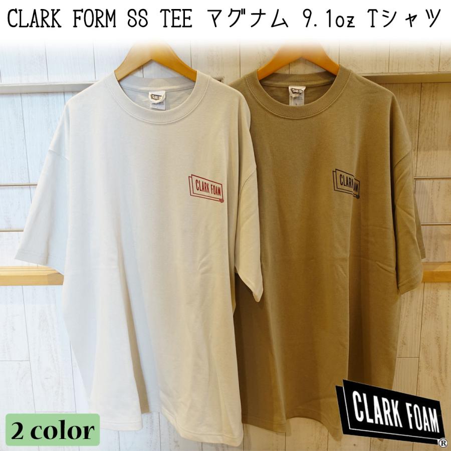 90'sビンテージCLARKFOAMクラークフォームTシャツ 検)ジェリーロペス 23 SS CLARK FOAM クラークフォーム Tシャツ マグナム 9.1oz トップス