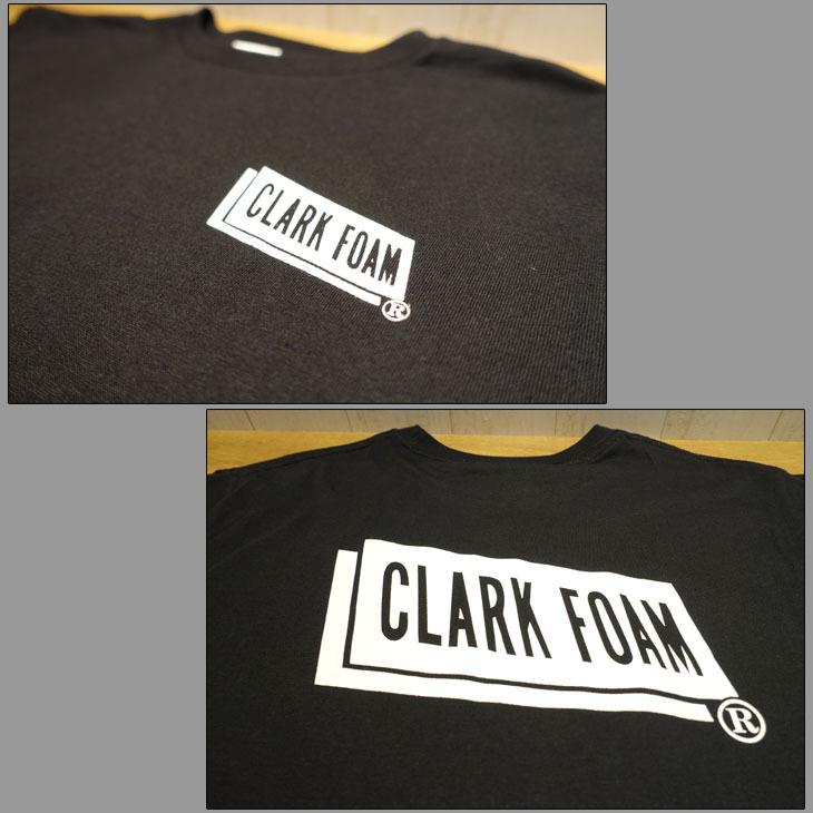 CLARK FOAM クラークフォーム ロンT REGULAR L/S TEE TYPE F 長袖 Tシャツ ロゴ バックプリント シンプル メンズ サーフィン サーフ 日本正規品｜stradiy｜03